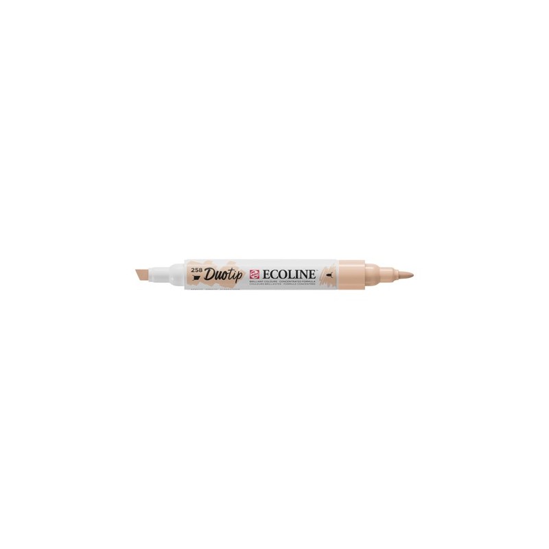 Materiais Belas Artes - Marcador Ecoline Duo Tip Apricot 258 | totenart.com
