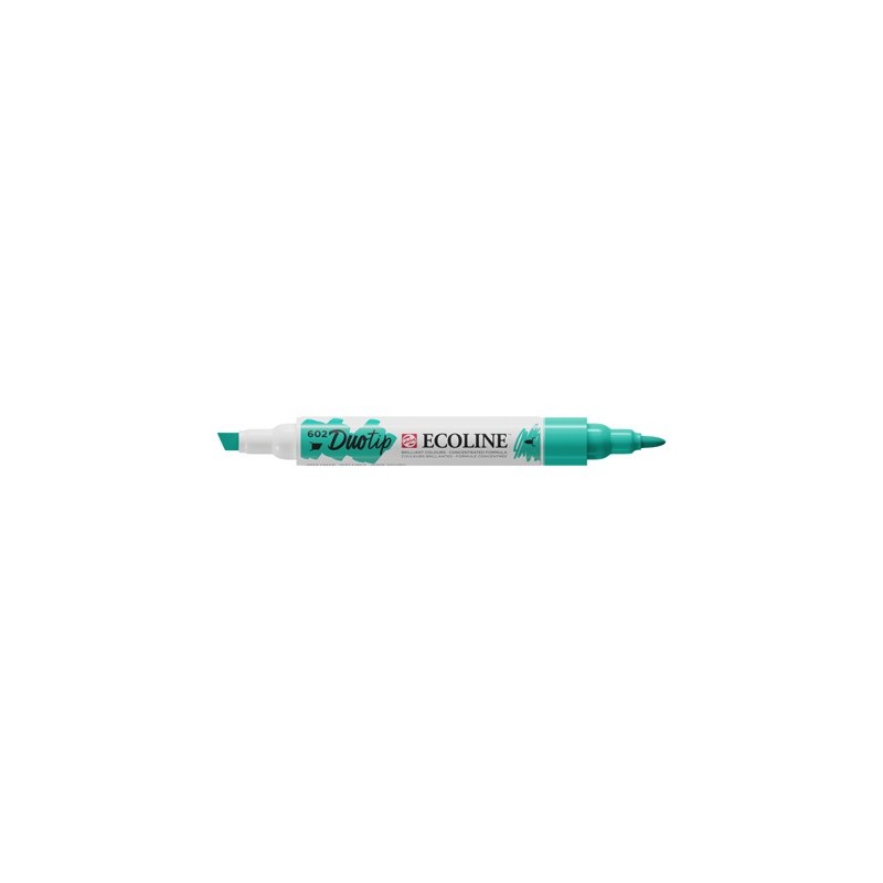 Materiais Belas Artes - Marcador Ecoline Duo Tip Deep Green 602 | totenart.com