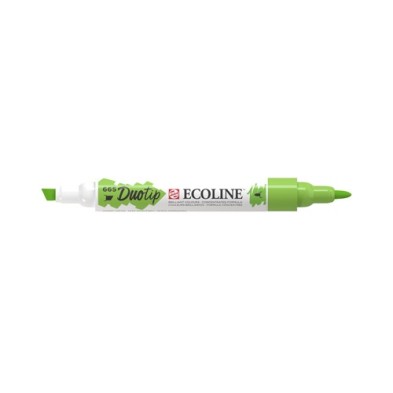 Materiais Belas Artes - Marcador Ecoline Duo Tip Spring Green 665 | totenart.com