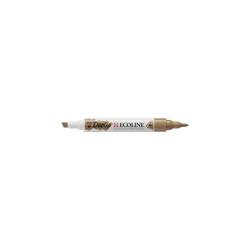 Materiais Belas Artes - Marcador Ecoline Duo Tip Sepia 416 | totenart.com