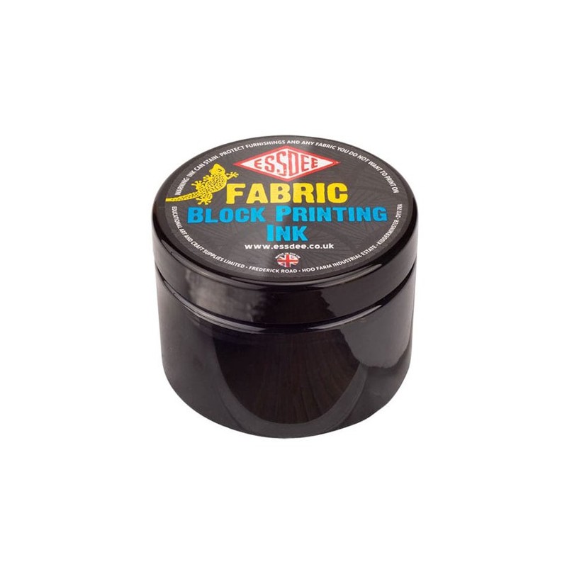 Materiais Belas Artes - Tinta Gravura em Tecido Essdee Black 150 ml. | totenart.com