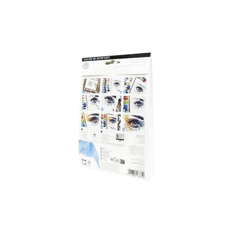 Oleo Van Gogh, caixa madeira, 10 cor.