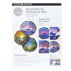 Oleo Van Gogh, caixa madeira, 10 cor.