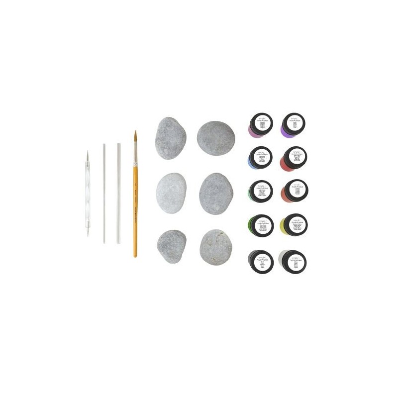 Oleo Van Gogh, caixa madeira, 10 cor.