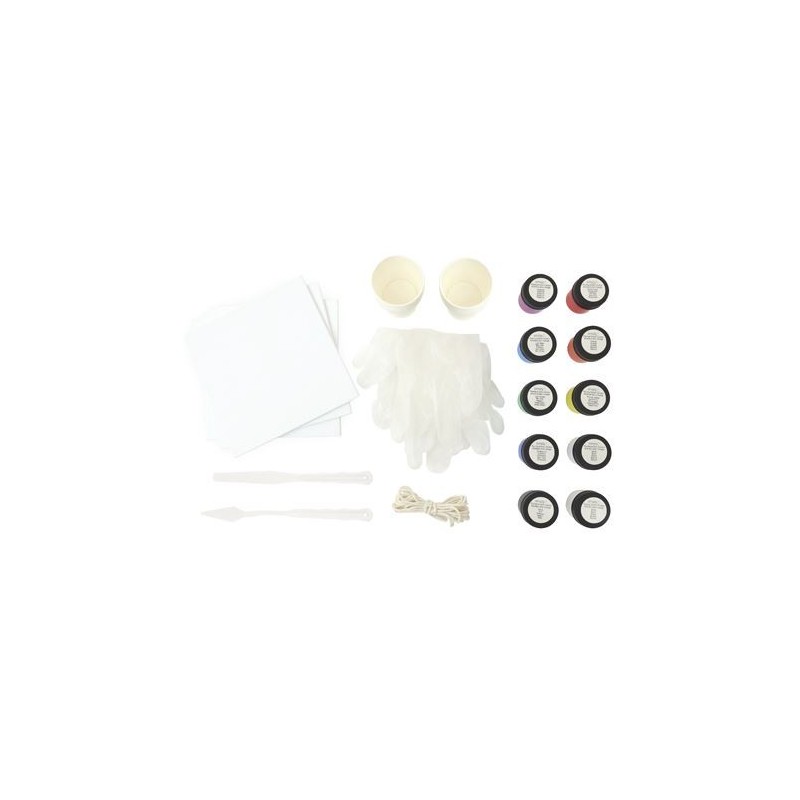 Oleo Van Gogh, caixa madeira, 10 cor.