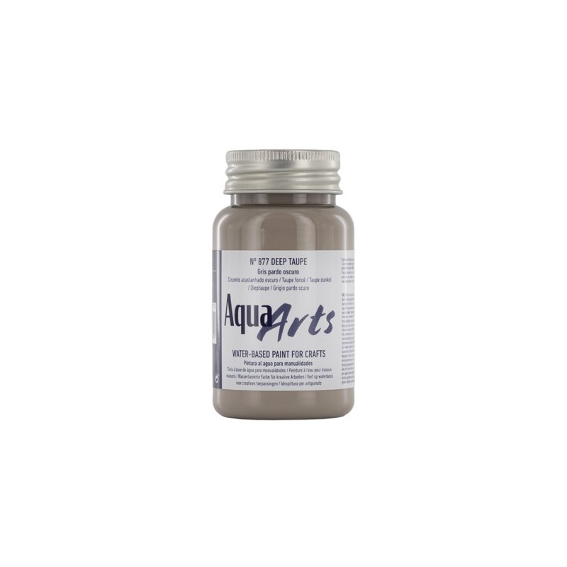 Materiais Belas Artes - Tinta Aqua Arts Titan Deep Taupe (877) 100 ml. | totenart.com