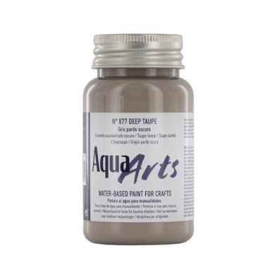 Materiais Belas Artes - Tinta Aqua Arts Titan Deep Taupe (877) 100 ml. | totenart.com