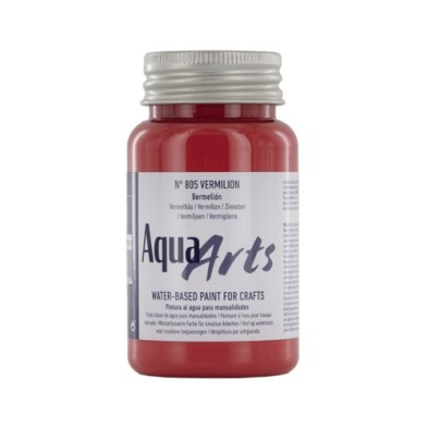 Materiais Belas Artes - Tinta Aqua Arts Titan Vermilion (805) 100 ml. | totenart.com