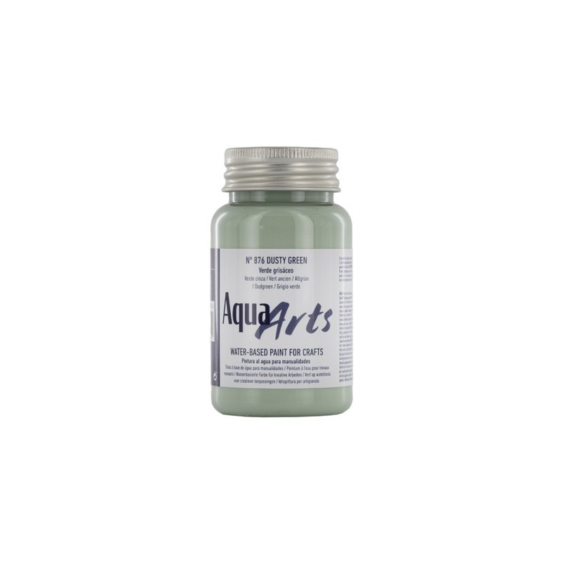 Materiais Belas Artes - Tinta Aqua Arts Titan Dusty Green (876) 100 ml. | totenart.com