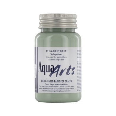 Materiais Belas Artes - Tinta Aqua Arts Titan Dusty Green (876) 100 ml. | totenart.com
