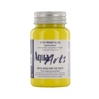 Materiais Belas Artes - Tinta Aqua Arts Titan Primary Ylw (801) 100 ml. | totenart.com