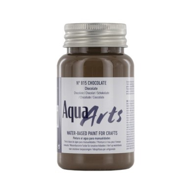 Materiais Belas Artes - Tinta Aqua Arts Titan Chocolate (815) 100 ml. | totenart.com