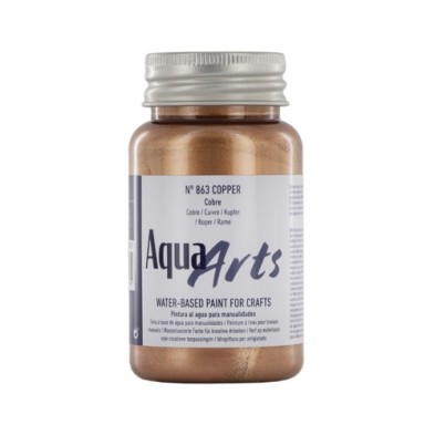 Materiais Belas Artes - Tinta Aqua Arts Titan Copper (863) 100 ml. | totenart.com