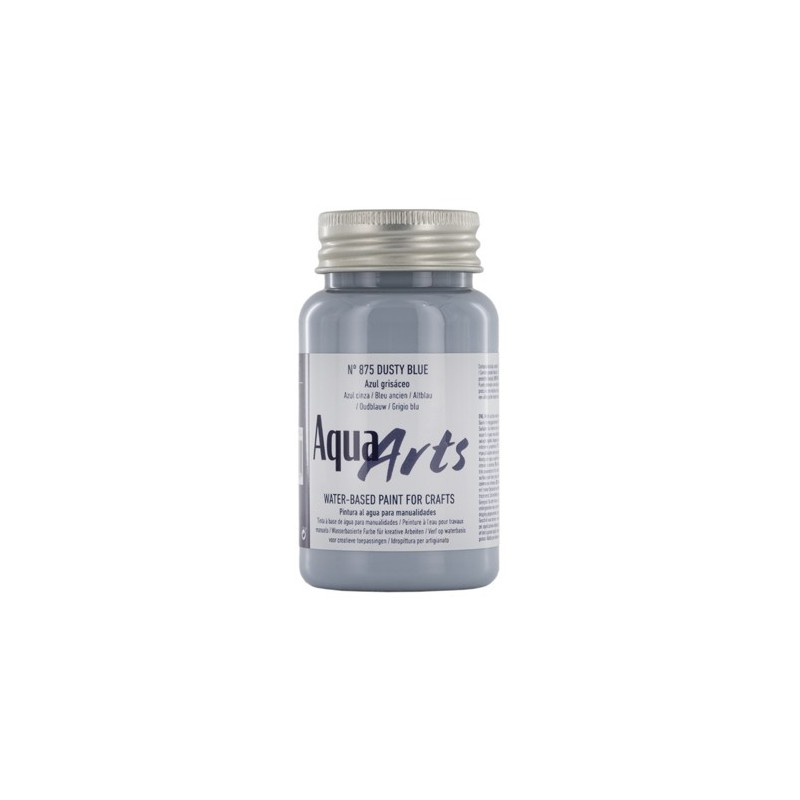 Materiais Belas Artes - Tinta Aqua Arts Titan Dusty Blue (875) 100 ml. | totenart.com