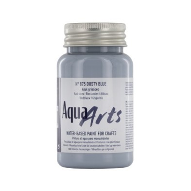 Materiais Belas Artes - Tinta Aqua Arts Titan Dusty Blue (875) 100 ml. | totenart.com