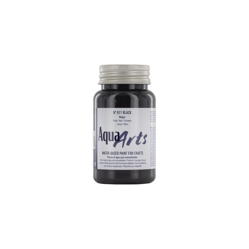 Materiais Belas Artes - Tinta Aqua Arts Titan Black (811) 100 ml. | totenart.com