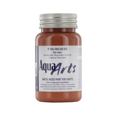 Materiais Belas Artes - Tinta Aqua Arts Titan English Red (806) 100 ml. | totenart.com
