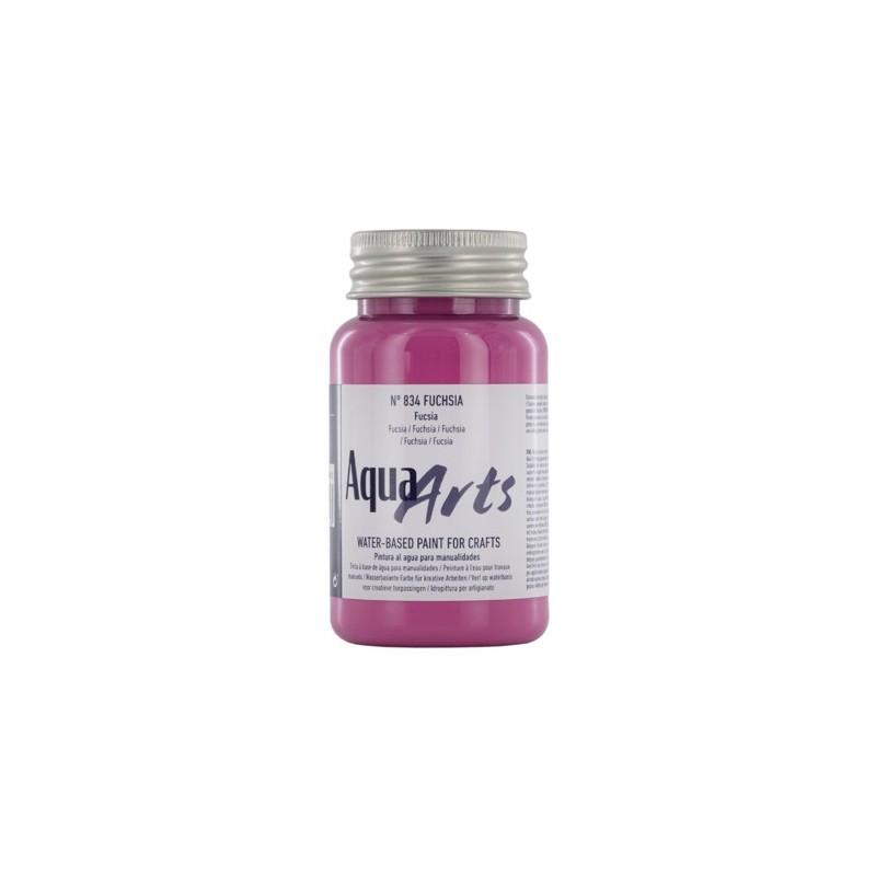 Materiais Belas Artes - Tinta Aqua Arts Titan Fuchsia (834) 100 ml. | totenart.com