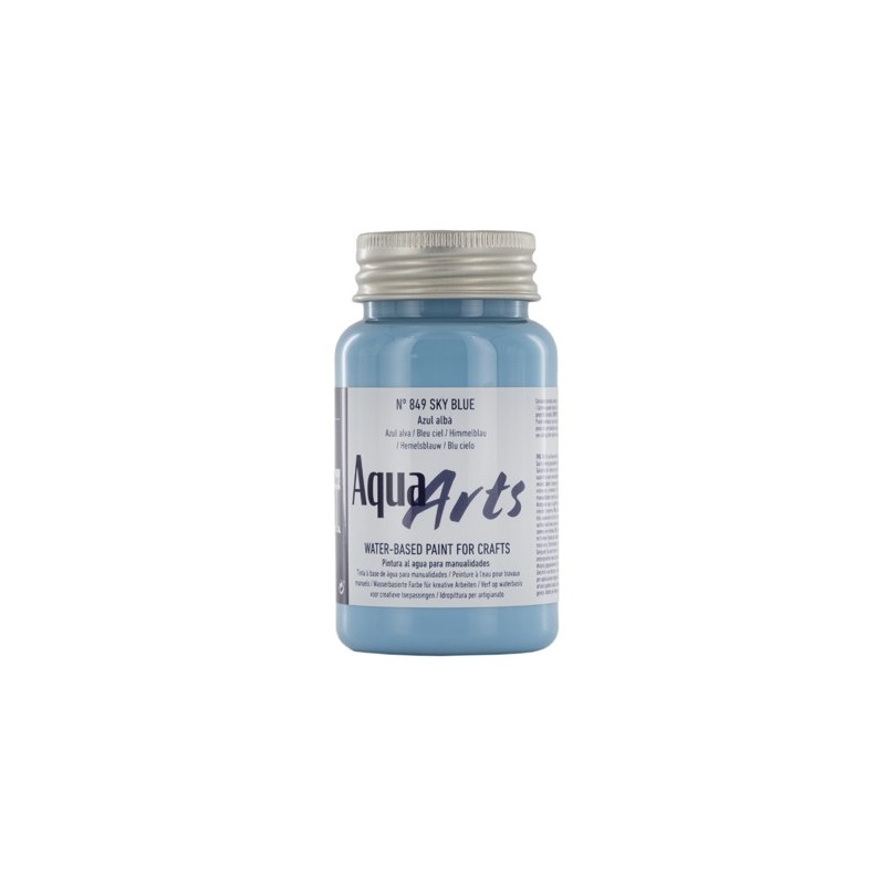 Materiais Belas Artes - Tinta Aqua Arts Titan Blue Alba (849) 100 ml. | totenart.com