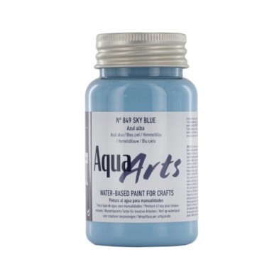 Materiais Belas Artes - Tinta Aqua Arts Titan Blue Alba (849) 100 ml. | totenart.com