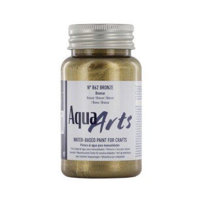 Materiais Belas Artes - Tinta Aqua Arts Titan Bronze (862) 100 ml. | totenart.com