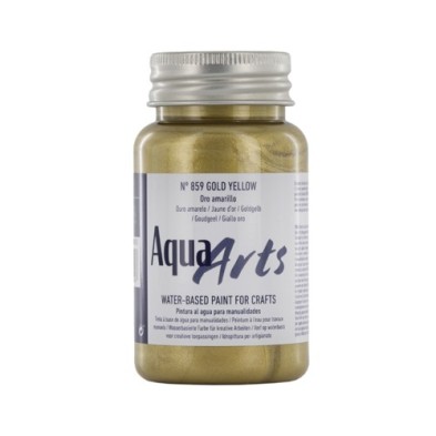 Materiais Belas Artes - Tinta Aqua Arts Titan Gold Yellow (859) 100 ml. | totenart.com
