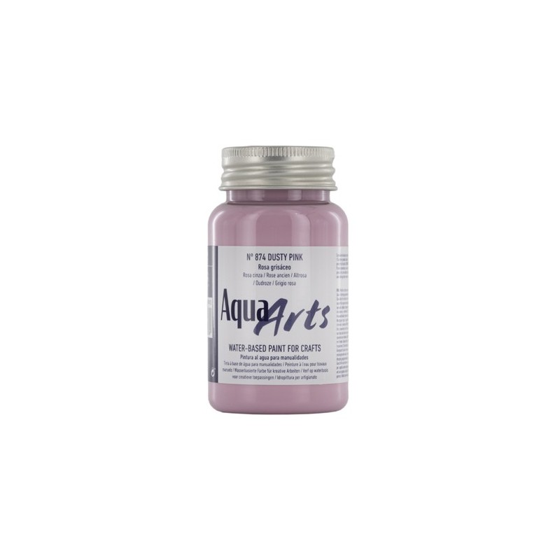 Materiais Belas Artes - Tinta Aqua Arts Titan Dusty Pink (874) 100 ml. | totenart.com