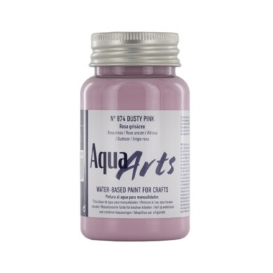Materiais Belas Artes - Tinta Aqua Arts Titan Dusty Pink (874) 100 ml. | totenart.com