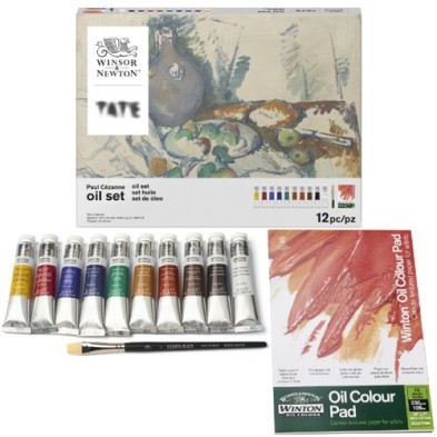 Materiais Belas Artes - Conjunto de óleo de 12 peças Paul Cézanne, Winsor&Newton | totenart.com