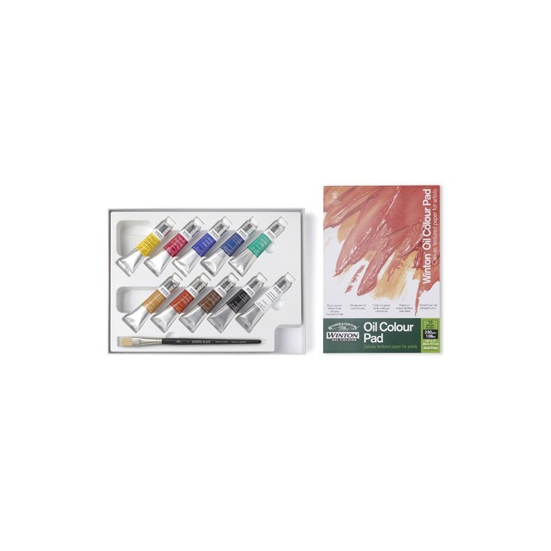 Materiais Belas Artes - Conjunto de óleo de 12 peças Paul Cézanne, Winsor&Newton | totenart.com