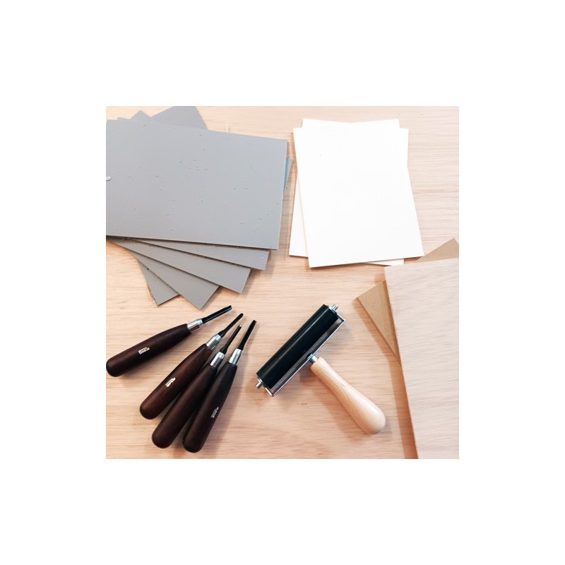 Kit Medio Xilografia-Linoleografia