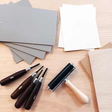 Kit Medio Xilografia-Linoleografia