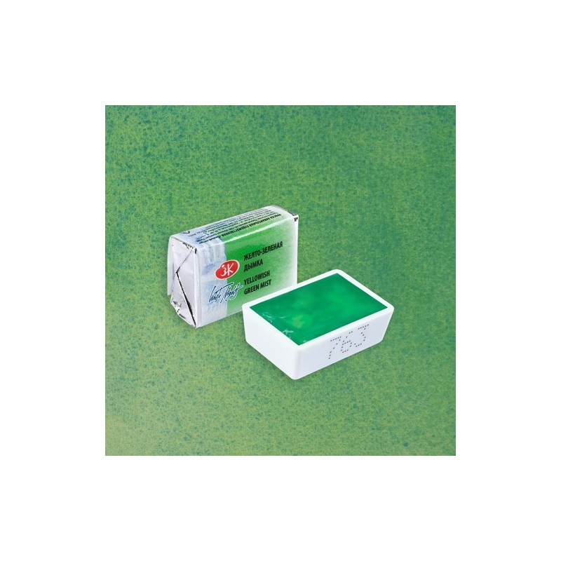 Materiais Belas Artes - Aquarelas White Nights em godet Yellowish Green Mist 763 | totenart.com