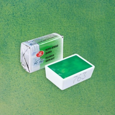 Materiais Belas Artes - Aquarelas White Nights em godet Yellowish Green Mist 763 | totenart.com