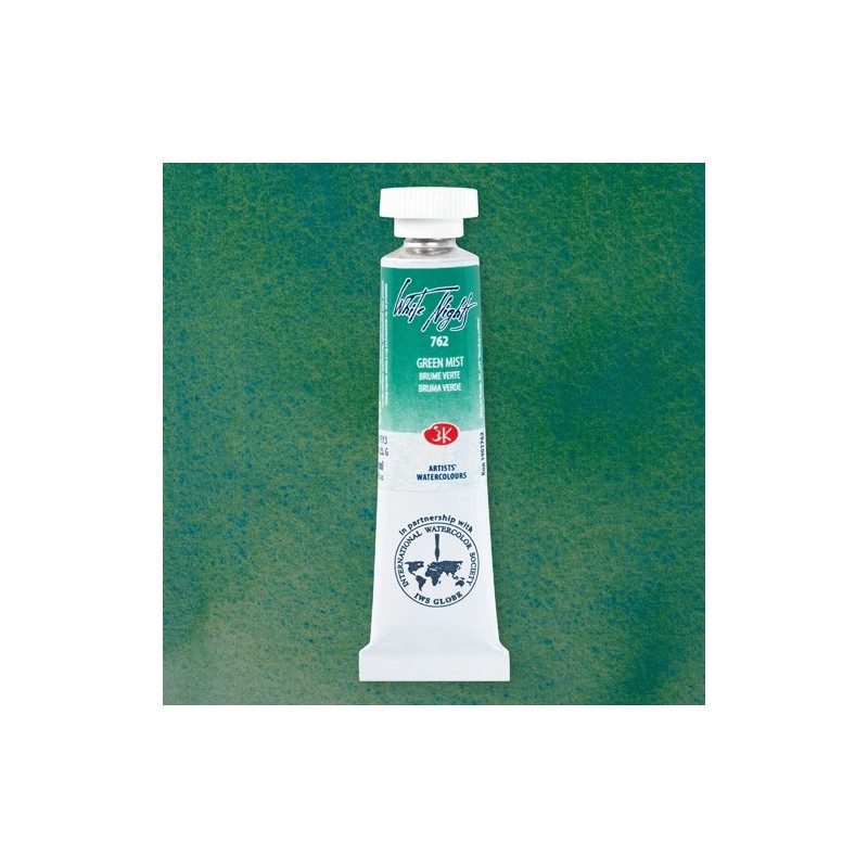 Materiais Belas Artes - Aquarelas White Nights no tubo 10 ml. Green Mist 762 | totenart.com