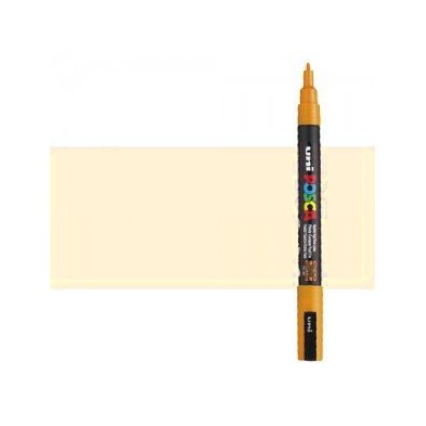 Materiais Belas Artes - Marcador Posca Beige (N. 45) PC3M, ponta redonda (0.9-1.3 mm.) | totenart.com