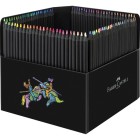 Materiais Belas Artes - Estojo Soporte 100 lápis color Black Edition Faber Castell | totenart.com