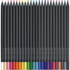 Materiais Belas Artes - Estojo 24 lápis color Black Edition Faber Castell | totenart.com