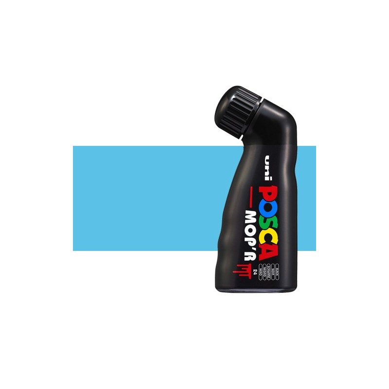 Materiais Belas Artes - Marcador POSCA MOP\'R PCM-22 Azul Claro (8) | totenart.com