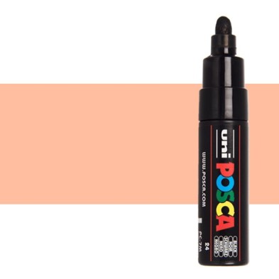 Materiais Belas Artes - POSCA Rotulador Laranja claro PC-7M | totenart.com
