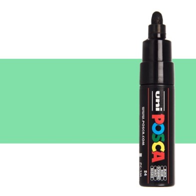 Materiais Belas Artes - POSCA Rotulador Verde claro PC-7M | totenart.com