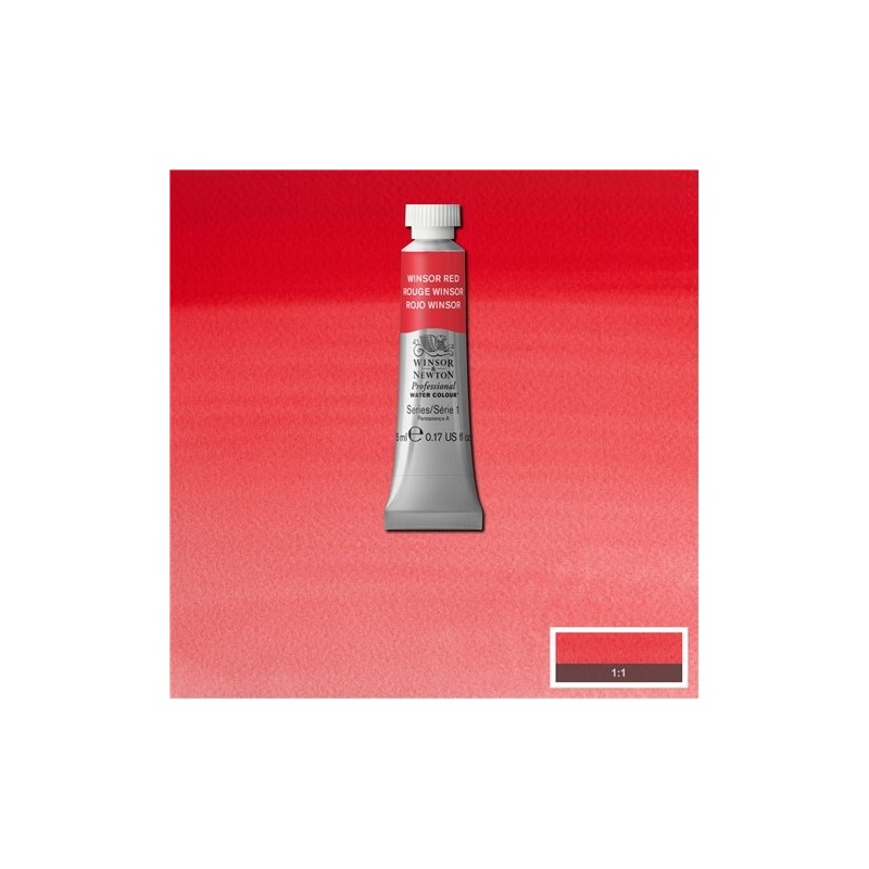 Materiais Belas Artes - Aquarela Artist Vermelho Winsor 5 ml, W N 726 | totenart.com