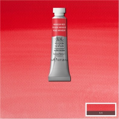 Materiais Belas Artes - Aquarela Artist Vermelho Winsor 5 ml, W N 726 | totenart.com