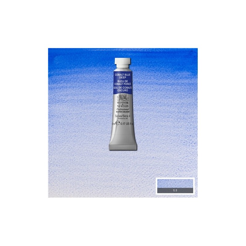 Materiais Belas Artes - Aquarela Artist Azul Cobalto Escuro 5 ml, W N 180 | totenart.com