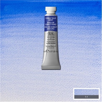 Materiais Belas Artes - Aquarela Artist Azul Cobalto Escuro 5 ml, W N 180 | totenart.com