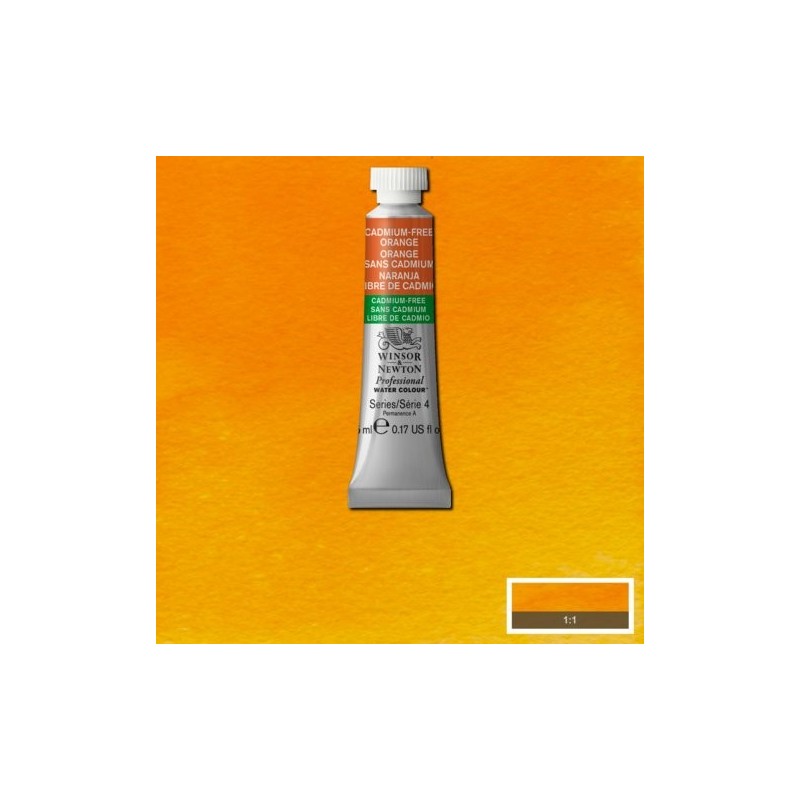 Materiais Belas Artes - Aquarela Artist Laranja Livre de Cadmio 5 ml, W N 899 | totenart.com
