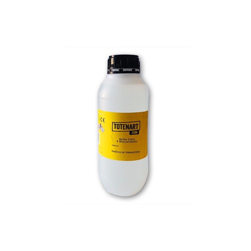 Materiais Belas Artes - Essencia de Terabintina rectificada Totenart, 1000 ml. | totenart.com