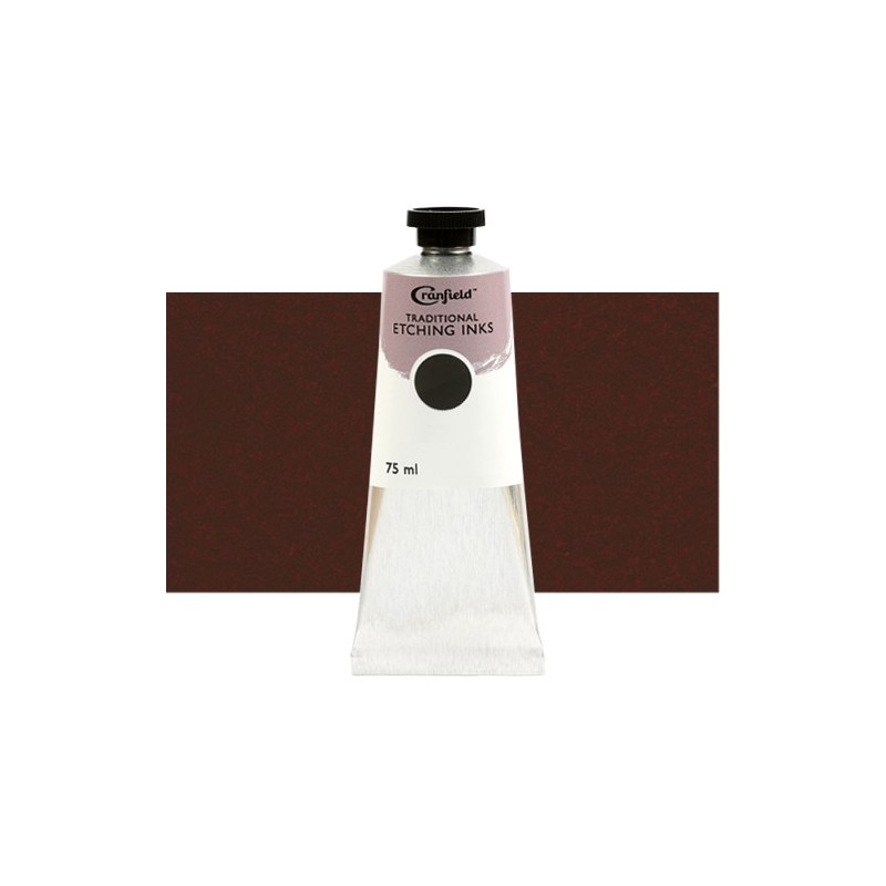 Materiais Belas Artes - Tinta Cranfield para gravura Sienna Queimado, 75 ml. | totenart.com
