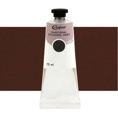 Materiais Belas Artes - Tinta Cranfield para gravura Sienna Queimado, 75 ml. | totenart.com