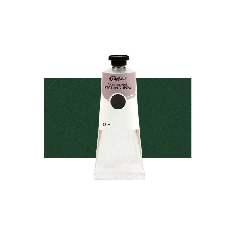 Materiais Belas Artes - Tinta Cranfield para gravura Meio Verde, 75 ml. | totenart.com
